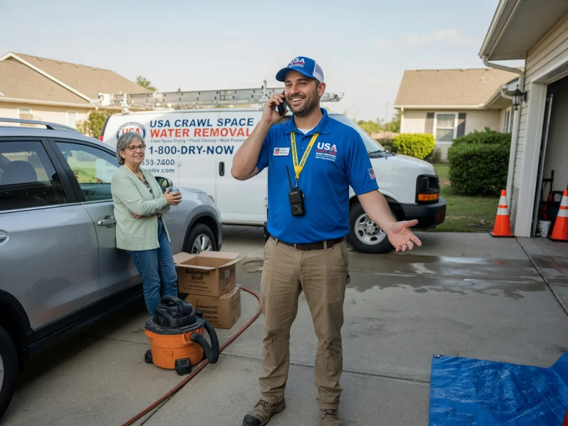 Crawl Space Water Removal Naples, TX FAQs